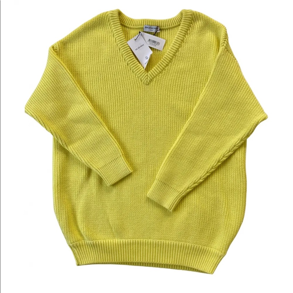 ๐SOLD๐ Balenciaga Chunky Cotton Sweater - Picture 2 of 9